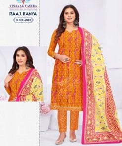 Vinayak Raaj Kanya vol 2 Wholesale Cotton Dress Material
