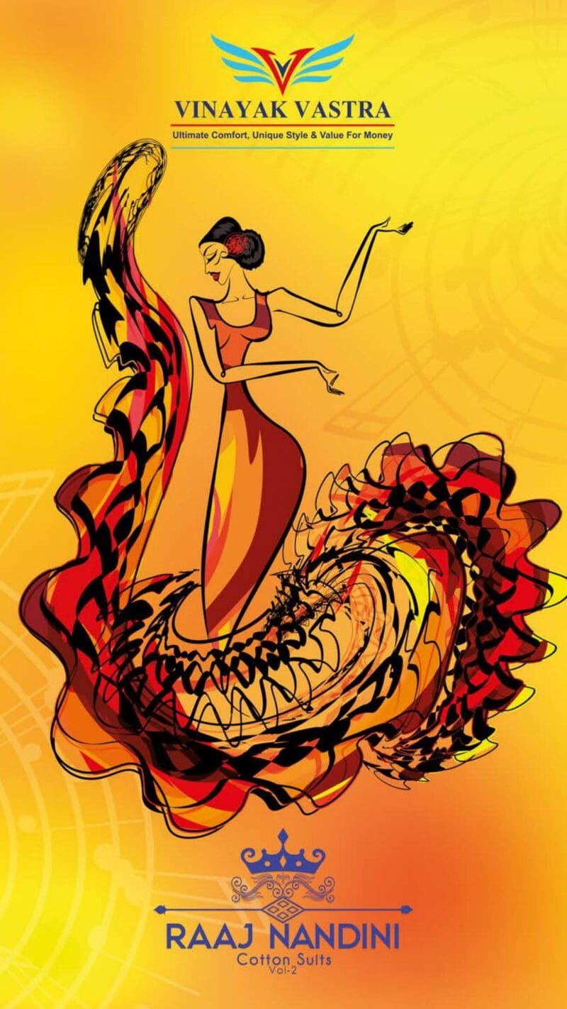 Vinayak Raaj Nandini Vol 2 Wholesale Cotton Dress Material