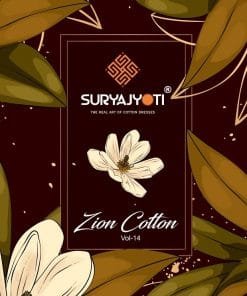 Zion Cotton Vol 14 Suryajyoti Wholesale Cotton Dress Material