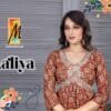Aaliya Capsule Foil Print Aaliya Cut Work Readymade Collection