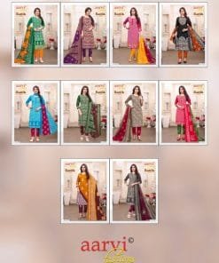 Aarvi Batik Queen vol 1 Wholesale Cotton Dress Material