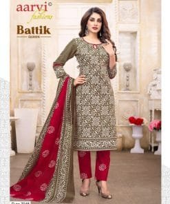 Aarvi Batik Queen vol 1 Wholesale Cotton Dress Material