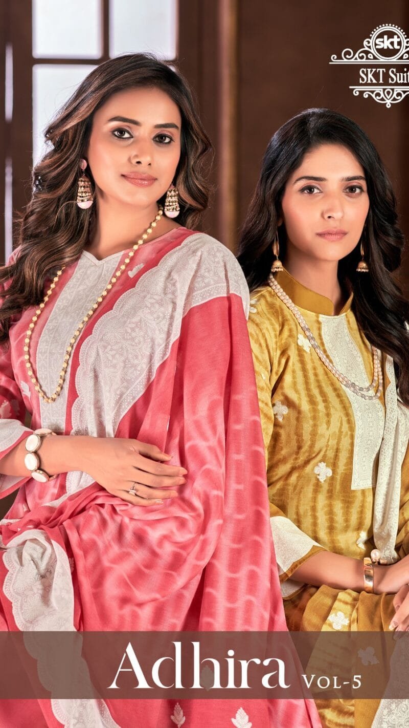 Adhira Vol 5 Skt Suits Cotton Summer Collection
