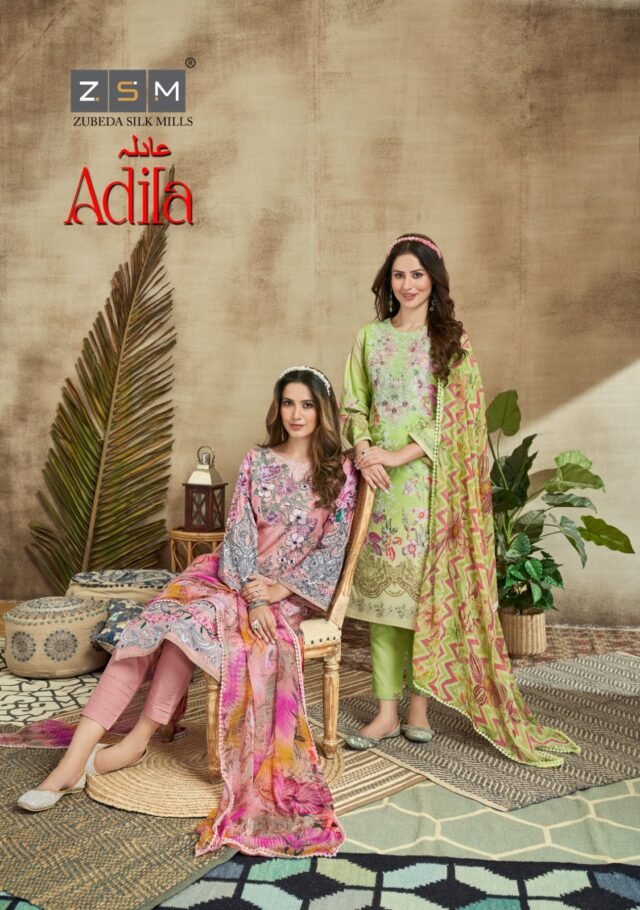 Adila Zsm Pakistani Style Summer Collection