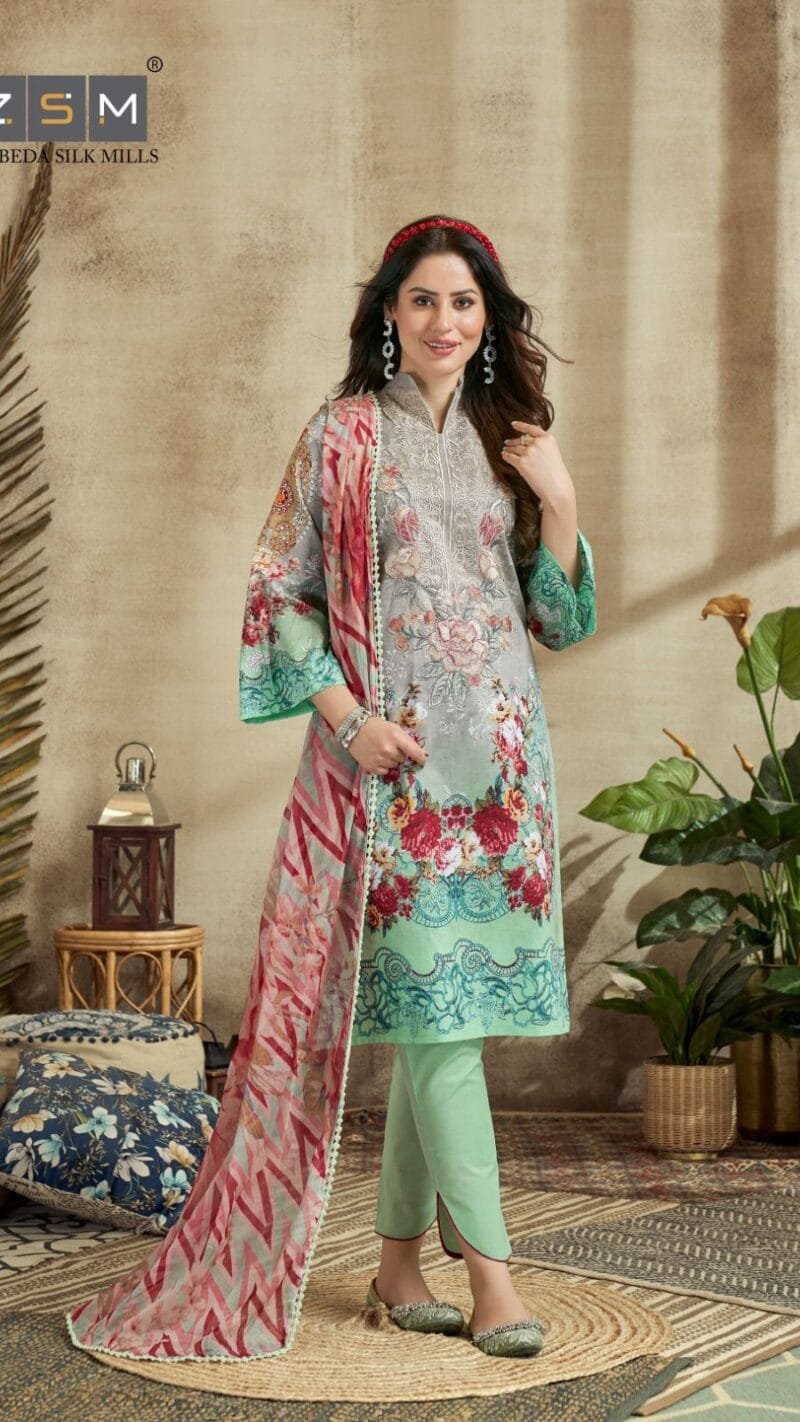 Adila Zsm Pakistani Style Summer Collection