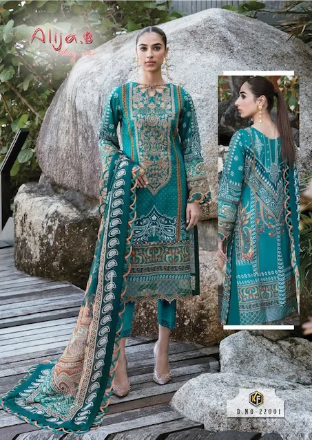 Alija B Vol 22 Keval Fab Wholesale Cotton Dress Material