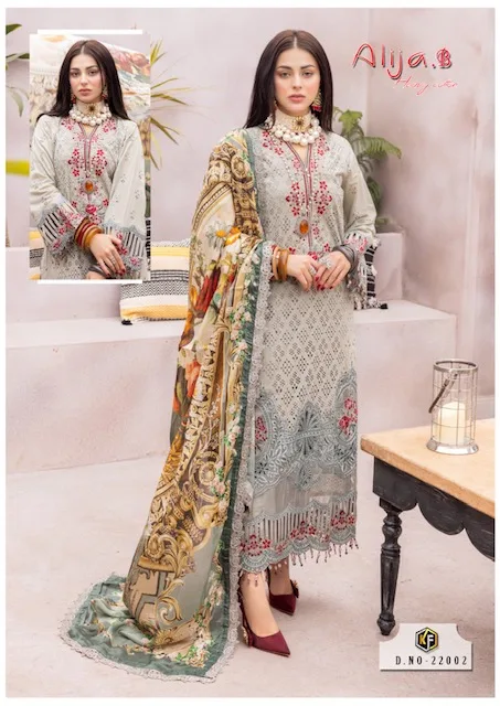 Alija B Vol 22 Keval Fab Wholesale Cotton Dress Material