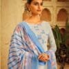Alisa Kesari Trendz Print Lawn Cottan With Abla Work