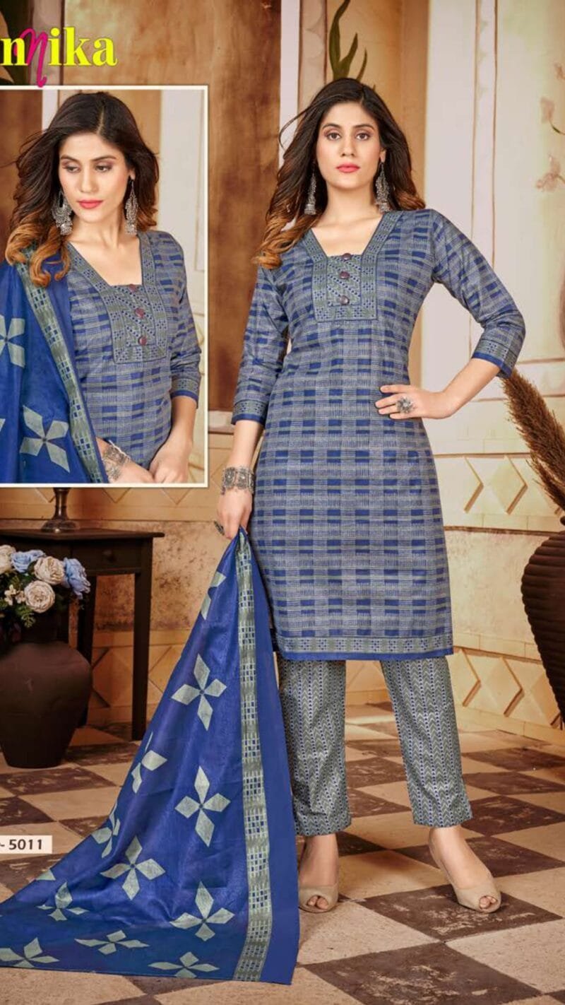 Annika Vol 5 Ganesha Wholesale Cotton Dress Material