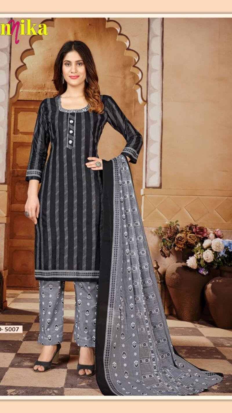 Annika Vol 5 Ganesha Wholesale Cotton Dress Material