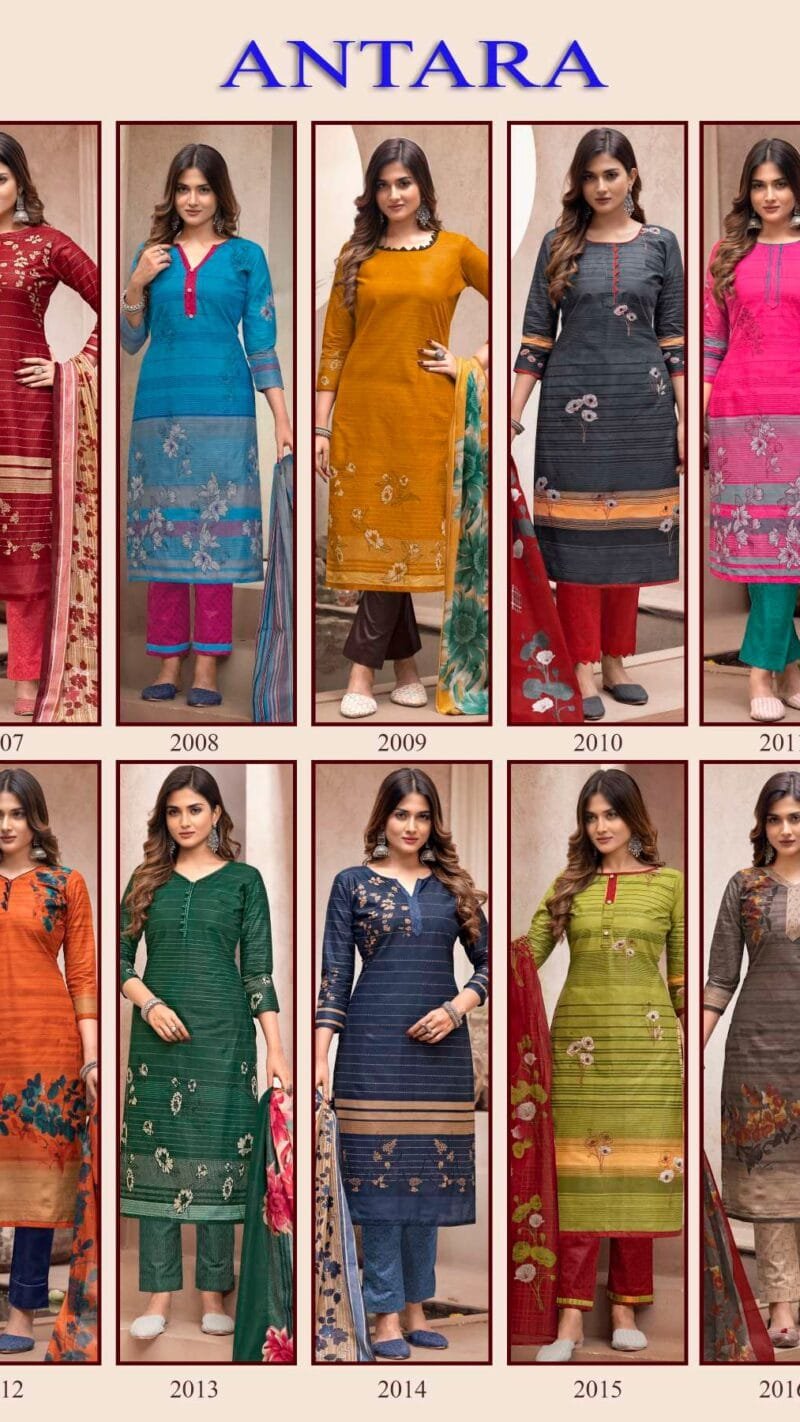 Antara Vol 2 Ganesha Wholesale Cotton Dress Material