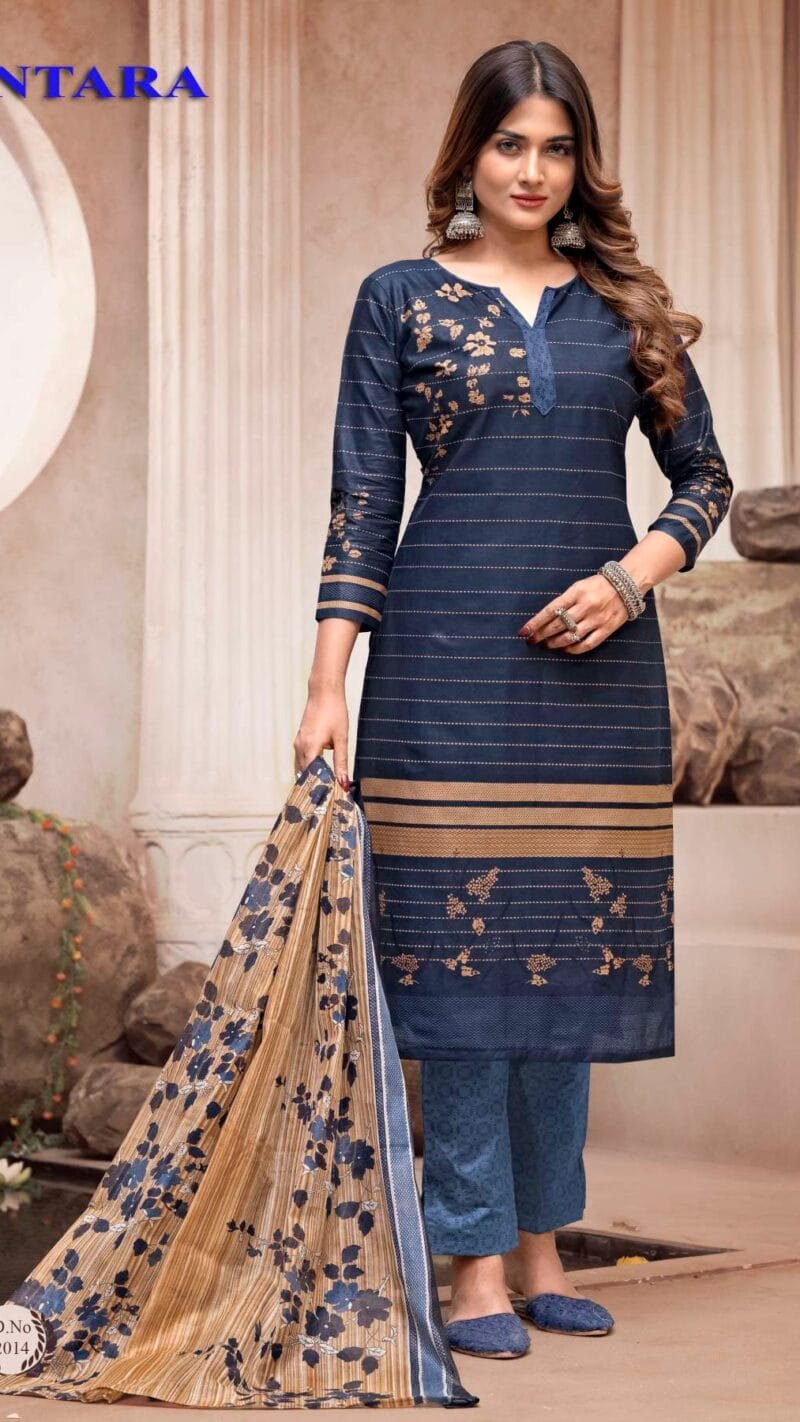 Antara Vol 2 Ganesha Wholesale Cotton Dress Material