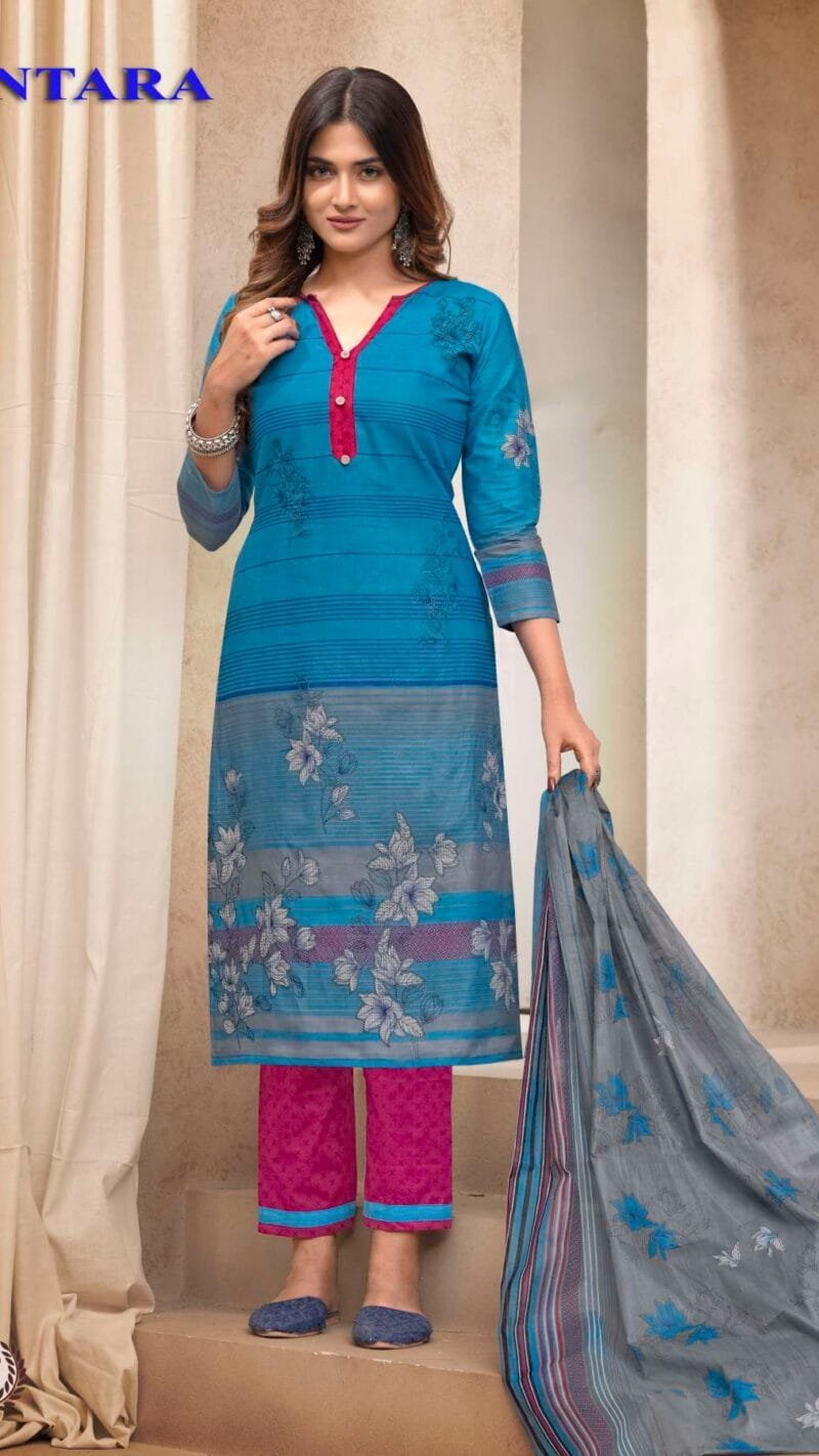 Antara Vol 2 Ganesha Wholesale Cotton Dress Material