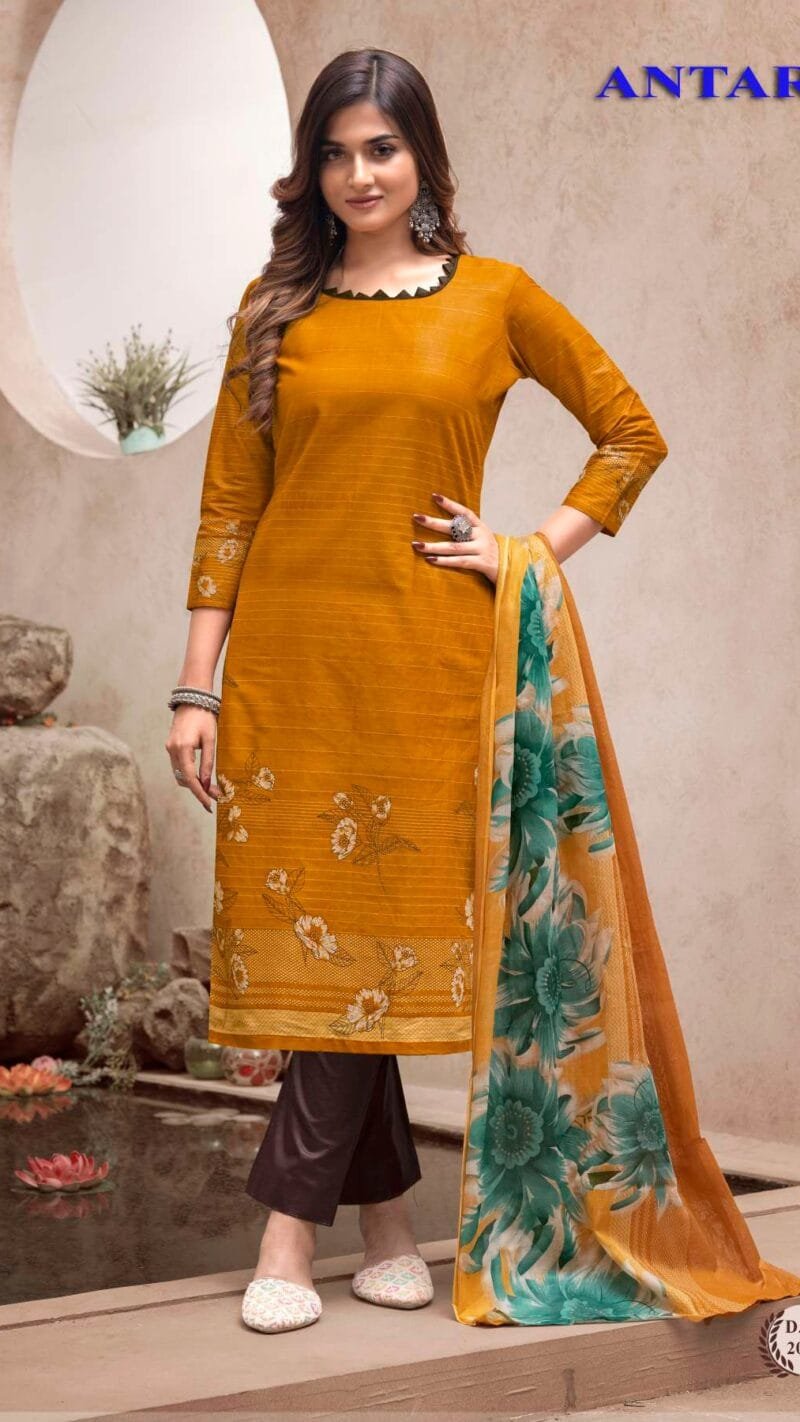 Antara Vol 2 Ganesha Wholesale Cotton Dress Material