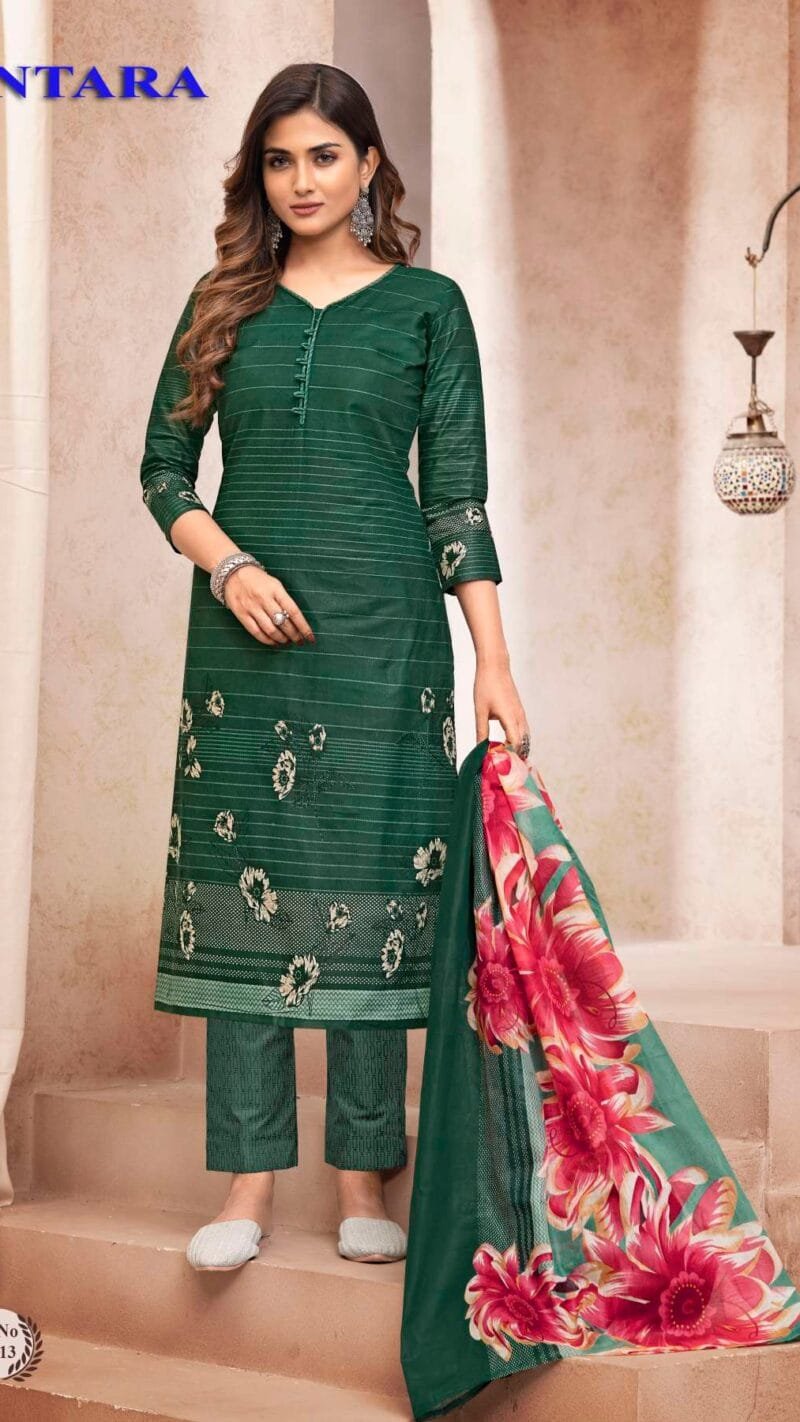 Antara Vol 2 Ganesha Wholesale Cotton Dress Material
