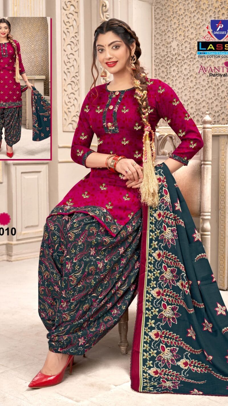Ap Lassa Avantika Patiyala vol 3 Wholesale Cotton Dress Material