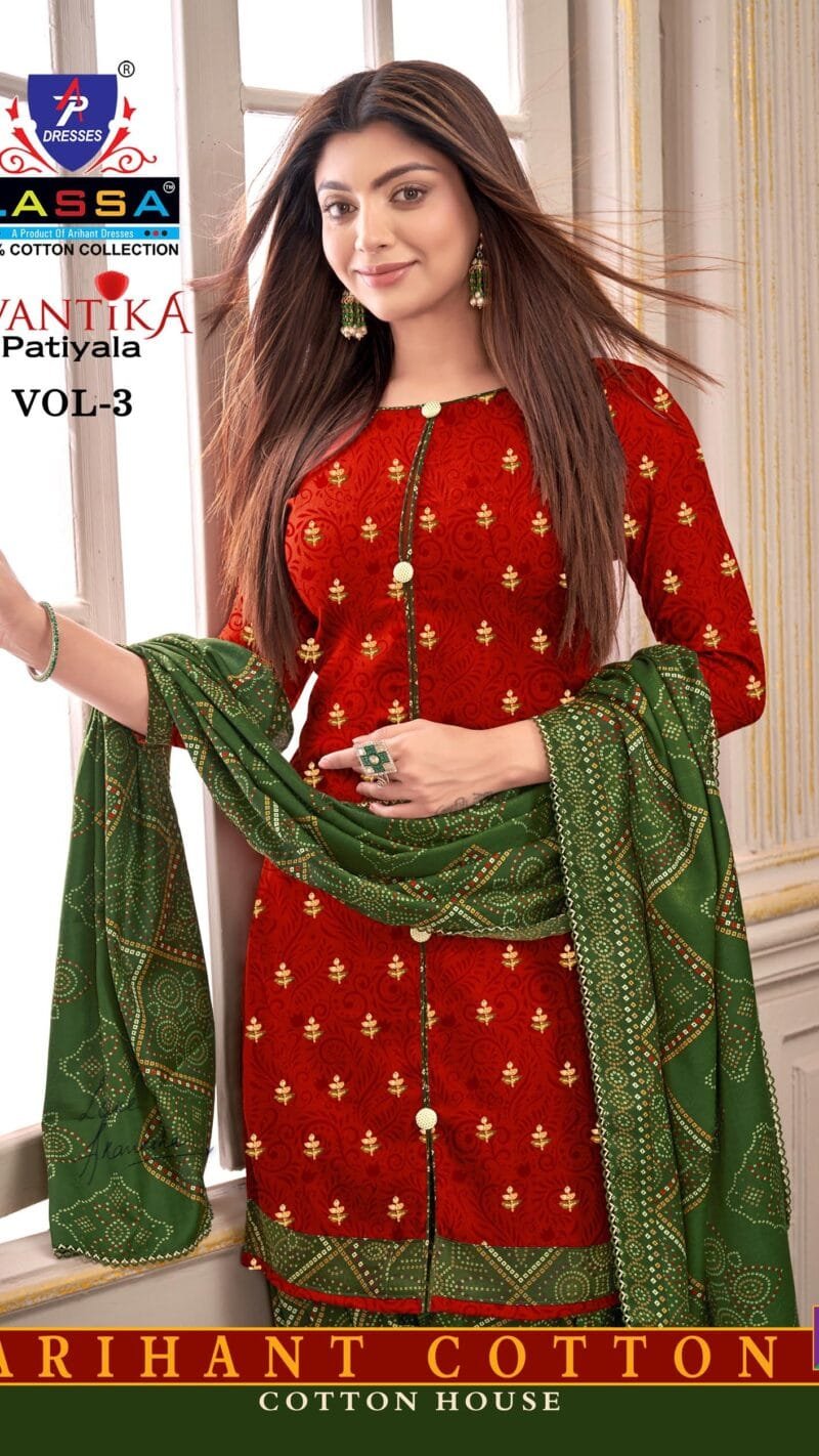 Ap Lassa Avantika Patiyala vol 3 Wholesale Cotton Dress Material