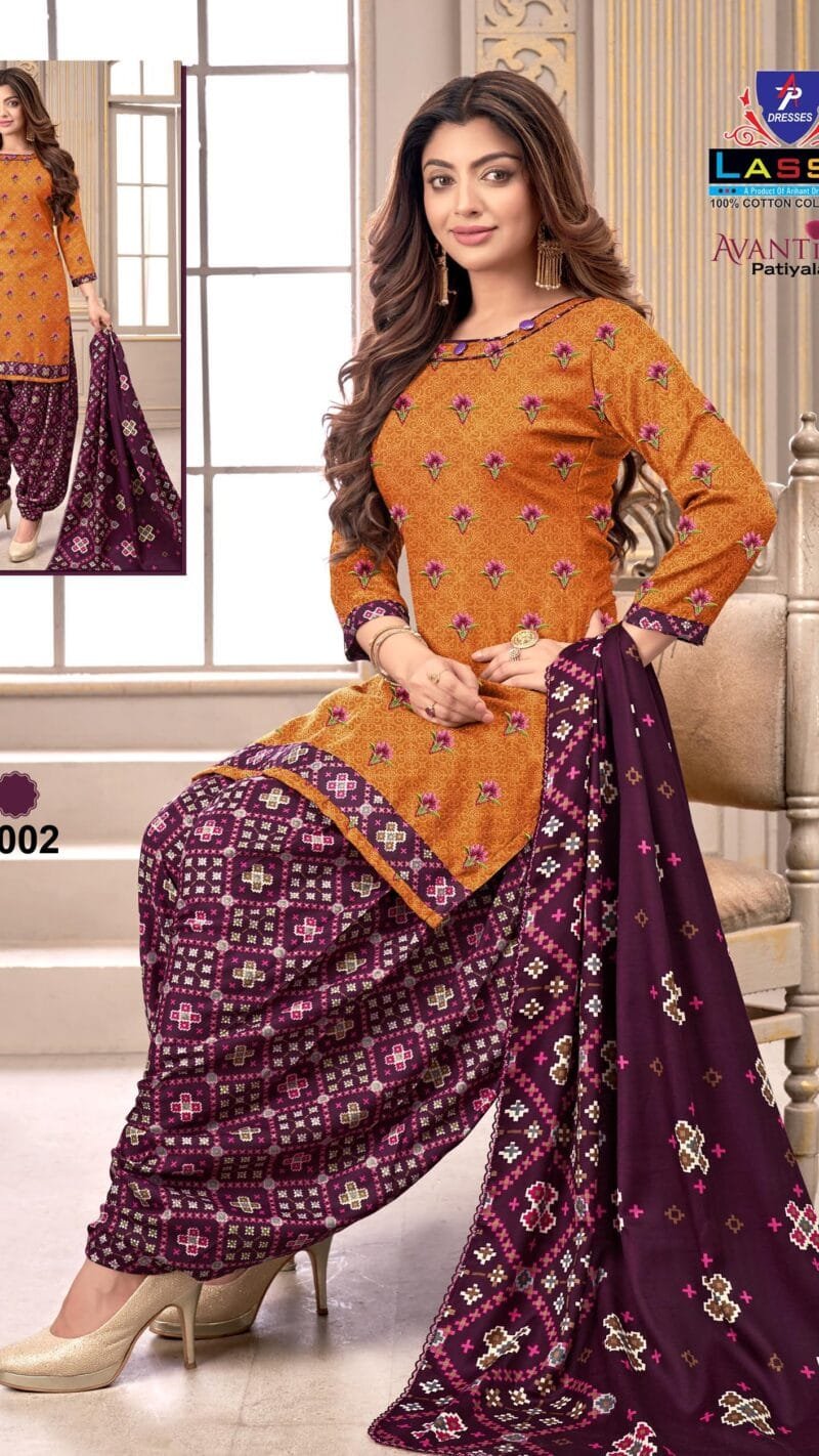 Ap Lassa Avantika Patiyala vol 3 Wholesale Cotton Dress Material