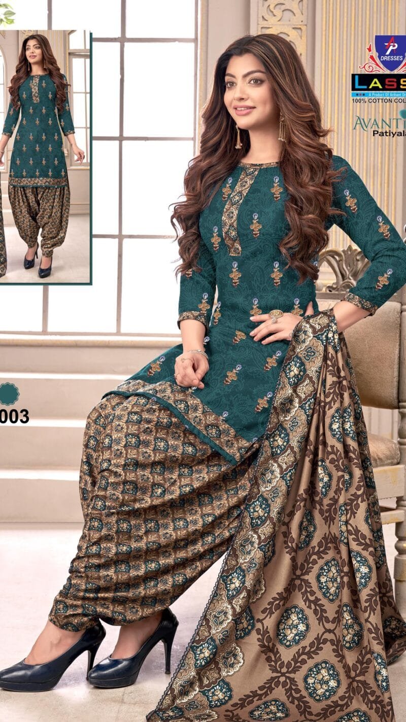 Ap Lassa Avantika Patiyala vol 3 Wholesale Cotton Dress Material