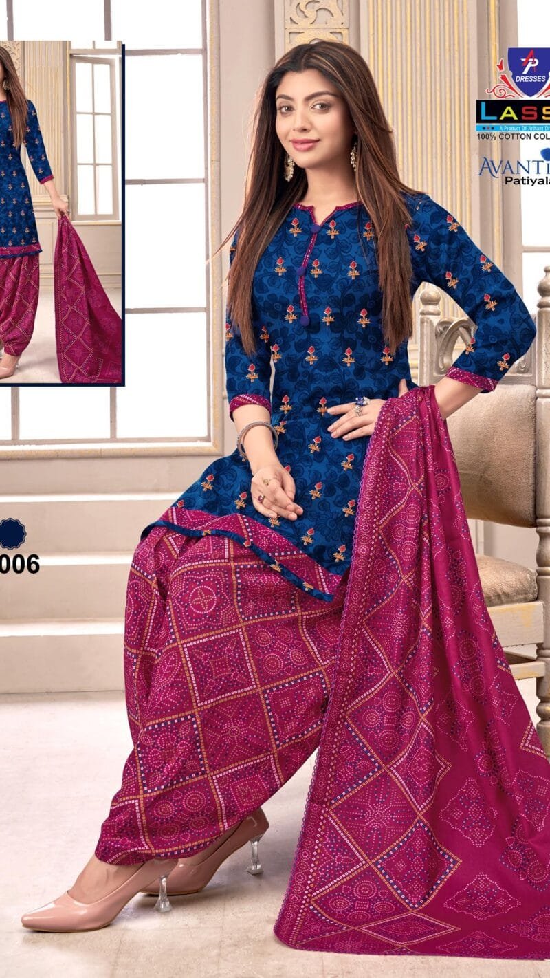 Ap Lassa Avantika Patiyala vol 3 Wholesale Cotton Dress Material
