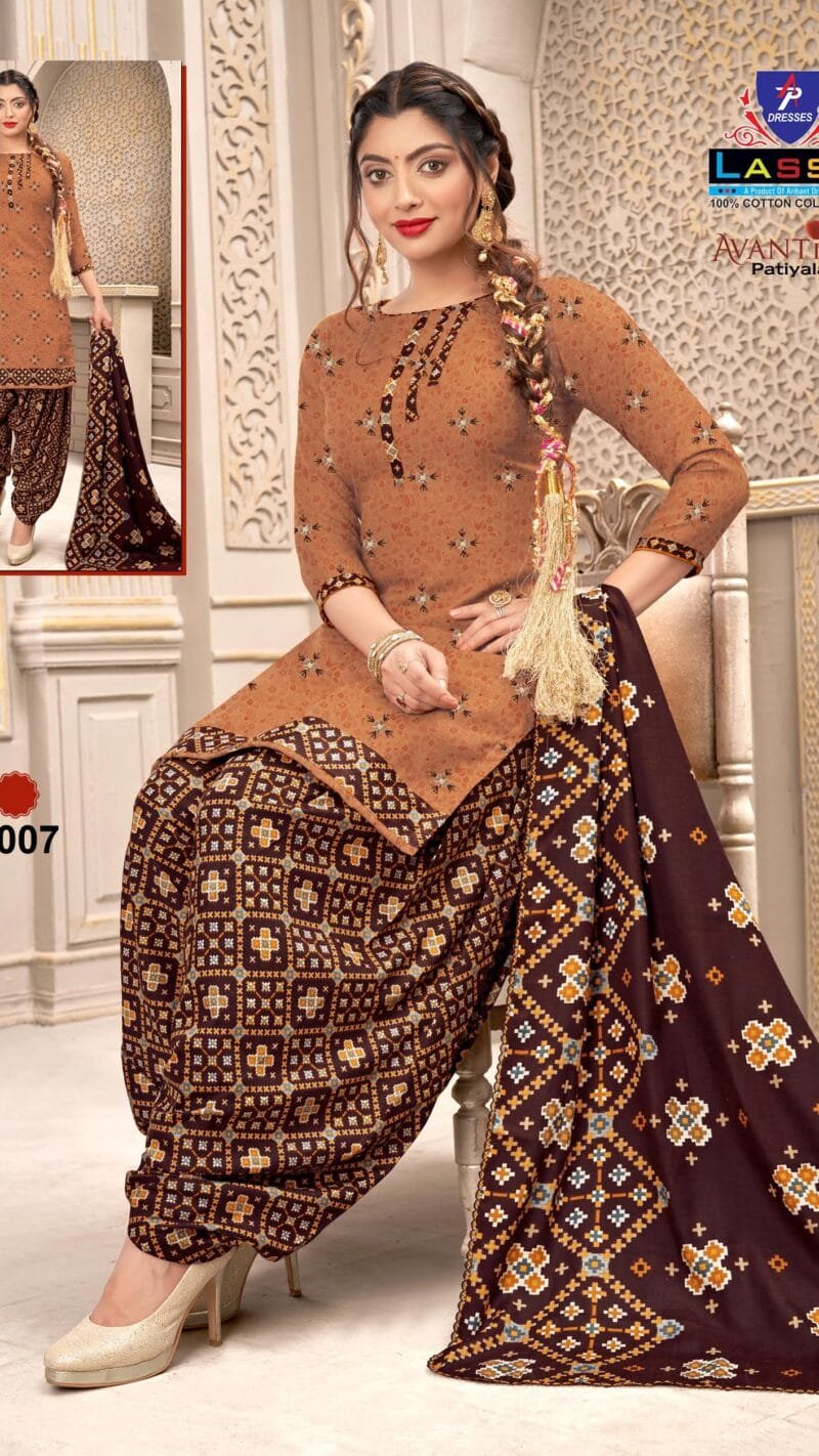 Ap Lassa Avantika Patiyala vol 3 Wholesale Cotton Dress Material