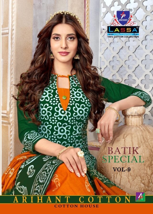 Ap Lassa Batik Special Vol 9 Wholesale Cotton Dress Material