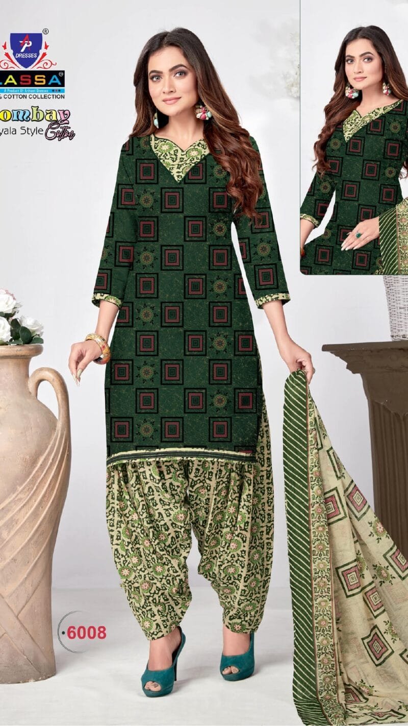 Ap Lassa Bombay Cotton Vol 6 Wholesale Cotton Dress Material