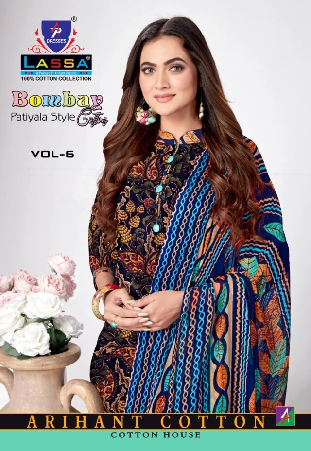 Ap Lassa Bombay Cotton Vol 6 Wholesale Cotton Dress Material