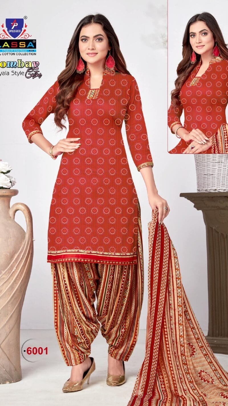Ap Lassa Bombay Cotton Vol 6 Wholesale Cotton Dress Material