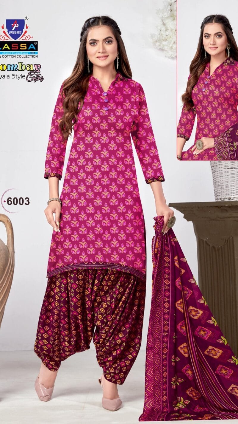 Ap Lassa Bombay Cotton Vol 6 Wholesale Cotton Dress Material