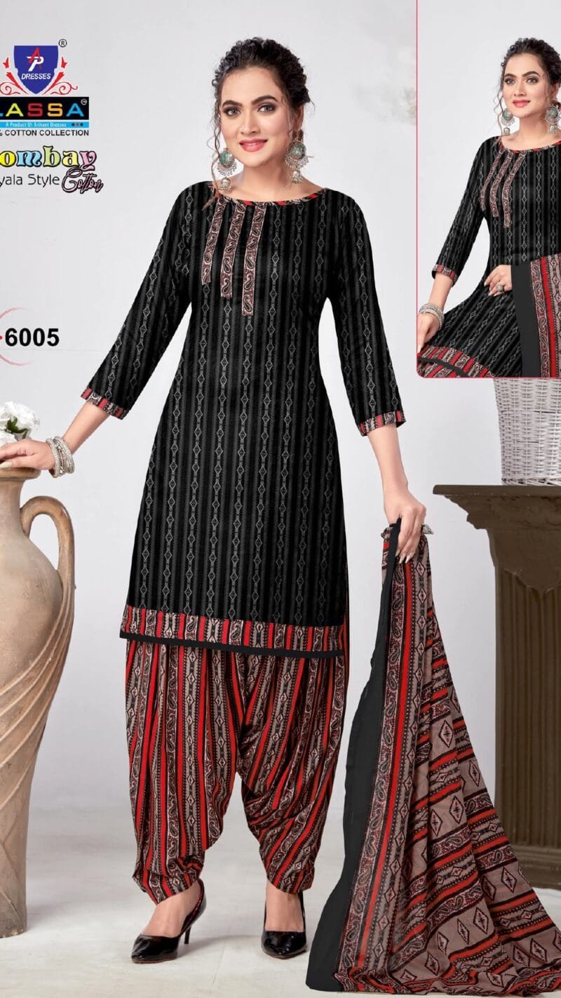 Ap Lassa Bombay Cotton Vol 6 Wholesale Cotton Dress Material