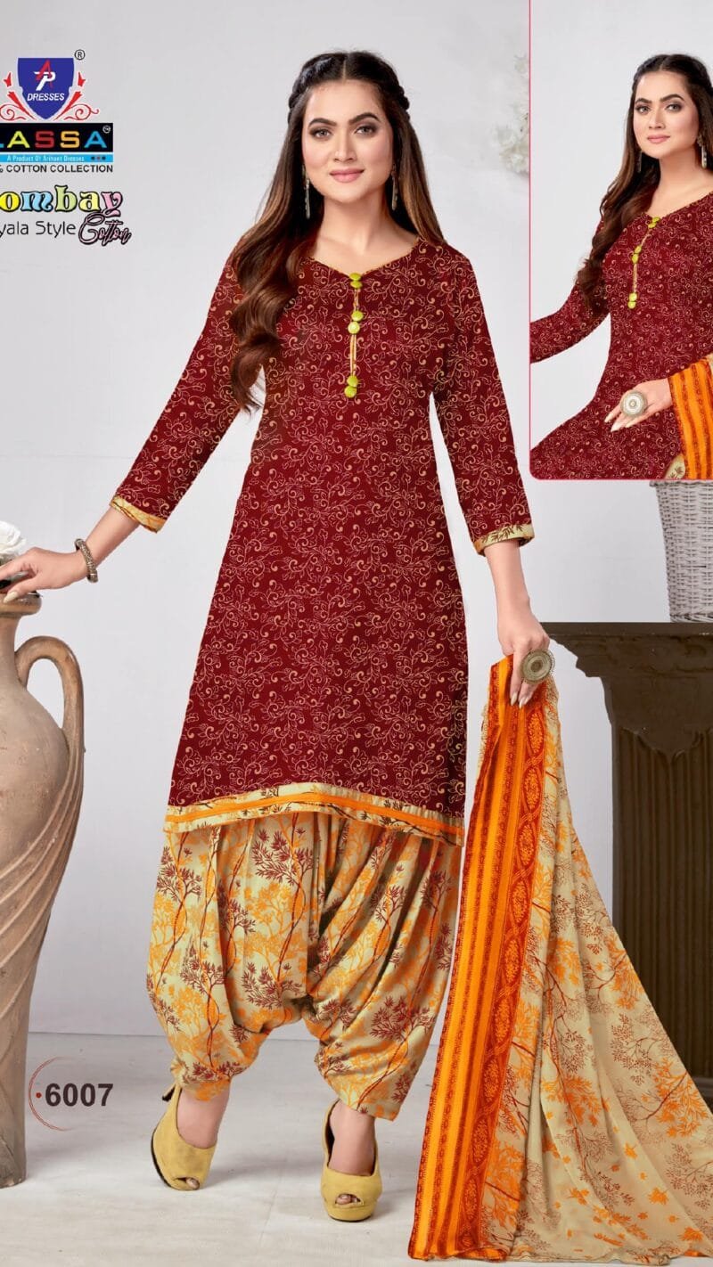 Ap Lassa Bombay Cotton Vol 6 Wholesale Cotton Dress Material