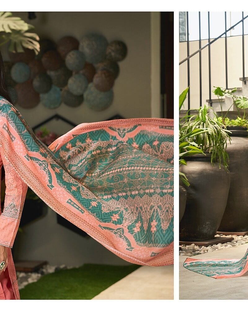 Aqsa Nazreen Cambric Embroidery Cotton Printed Suits