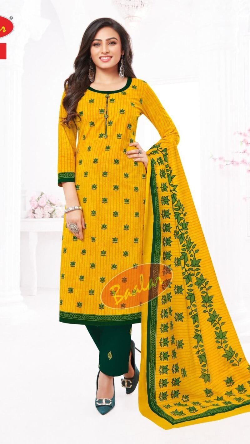 Baalar Zaara Vol 14 Wholesale Cotton Dress Material