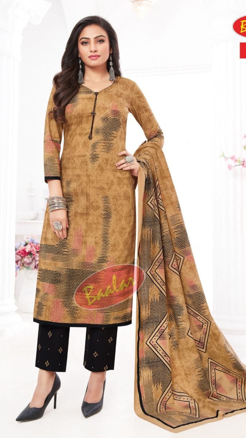 Baalar Zaara Vol 14 Wholesale Cotton Dress Material