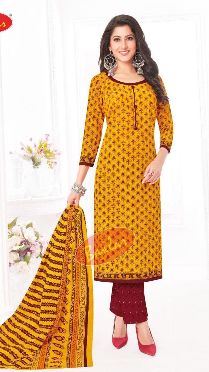 Baalar Zaara Vol 14 Wholesale Cotton Dress Material