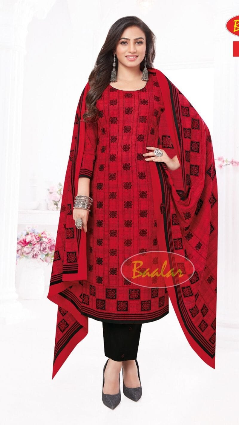 Baalar Zaara Vol 14 Wholesale Cotton Dress Material