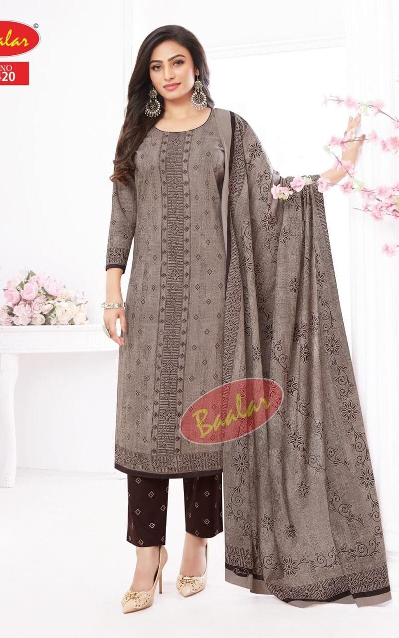 Baalar Zaara Vol 14 Wholesale Cotton Dress Material