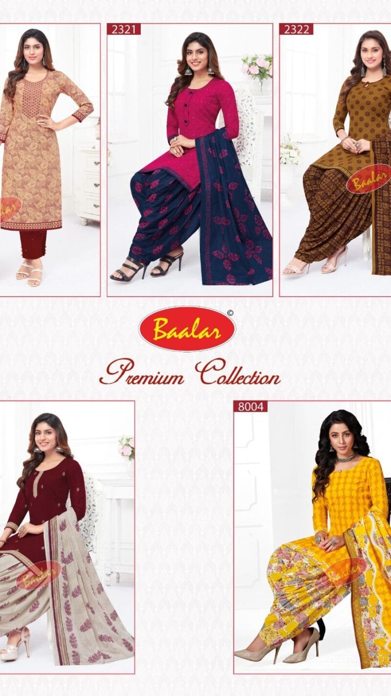 Baalar Zaara Vol 14 Wholesale Cotton Dress Material