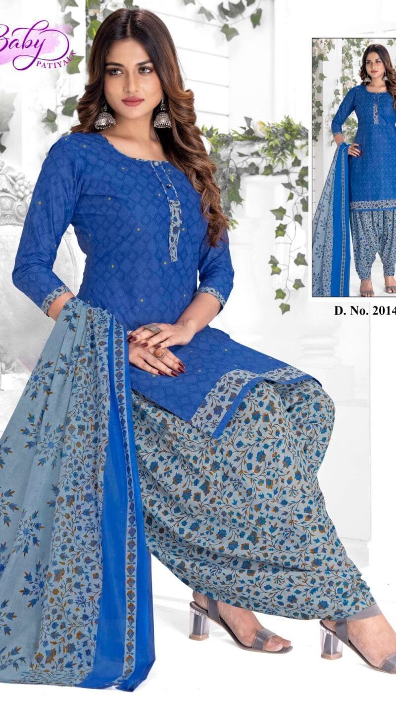 Baby Patiyala Vol 2 Ganesha Wholesale Cotton Dress Material