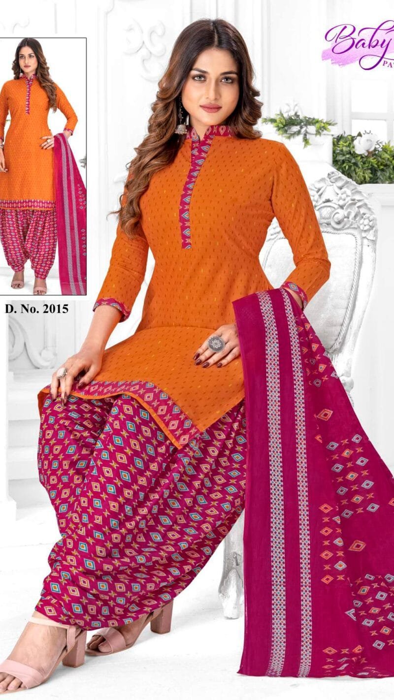 Baby Patiyala Vol 2 Ganesha Wholesale Cotton Dress Material
