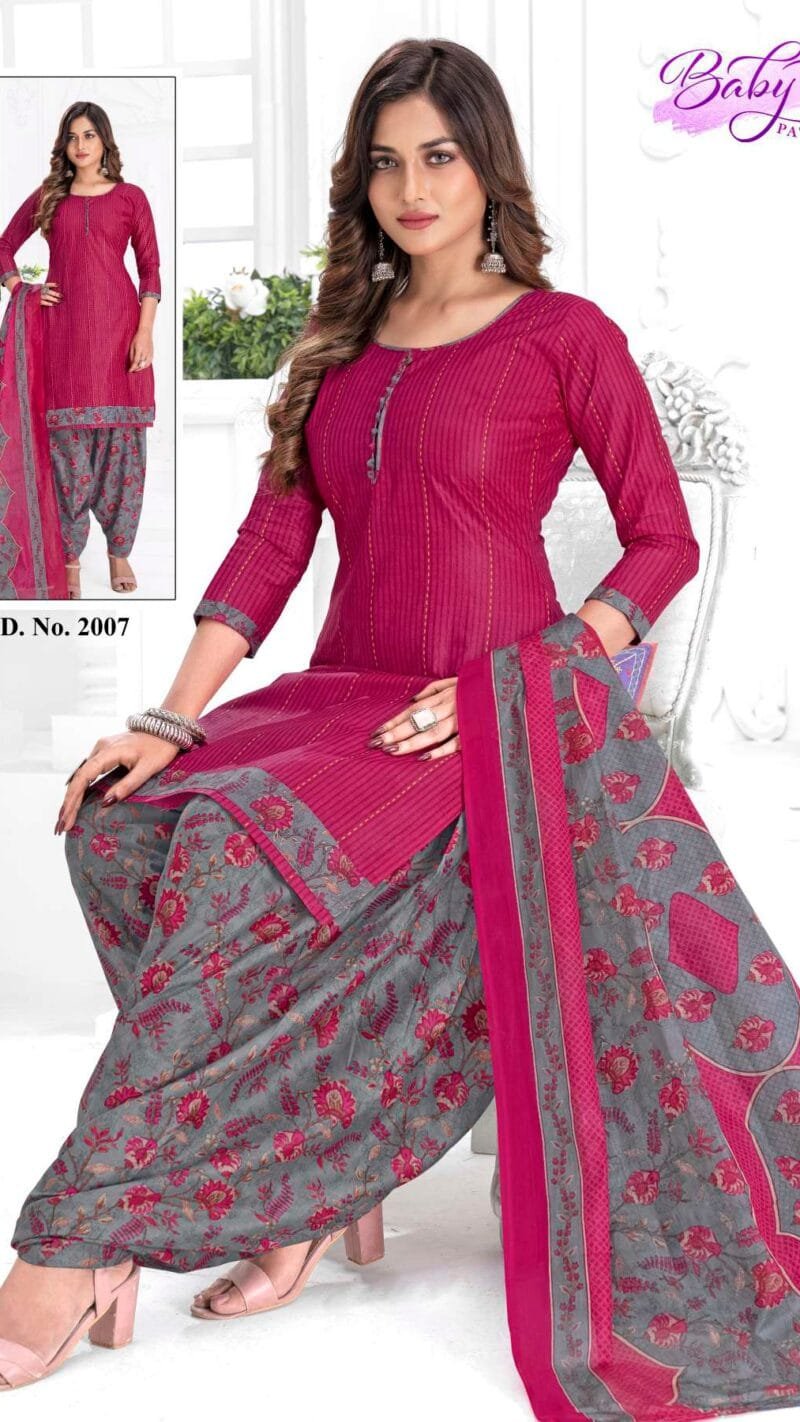 Baby Patiyala Vol 2 Ganesha Wholesale Cotton Dress Material