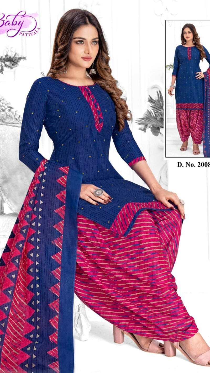 Baby Patiyala Vol 2 Ganesha Wholesale Cotton Dress Material