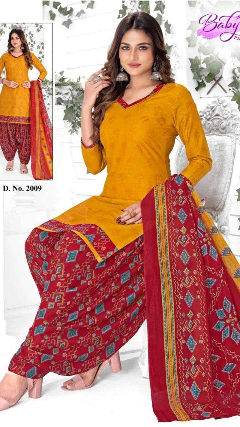 Baby Patiyala Vol 2 Ganesha Wholesale Cotton Dress Material