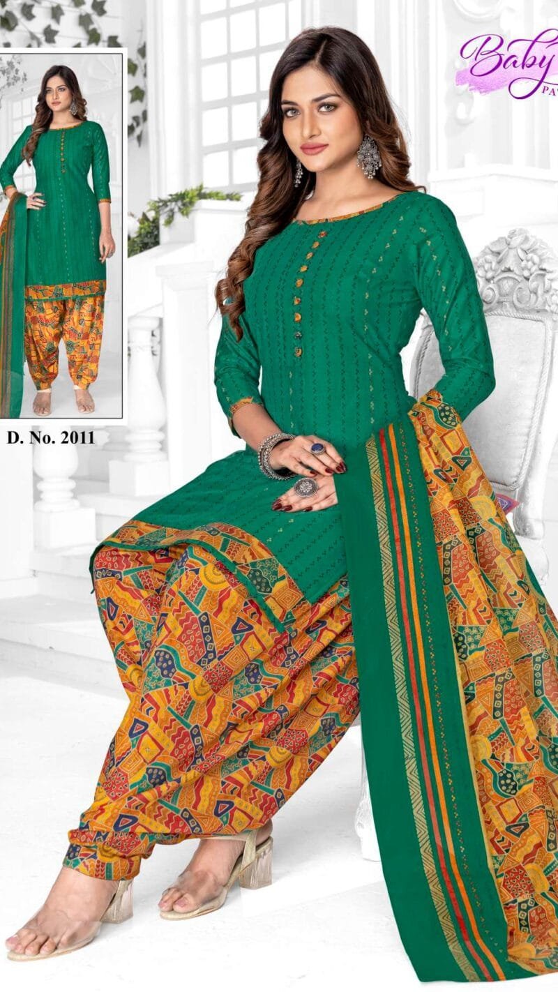 Baby Patiyala Vol 2 Ganesha Wholesale Cotton Dress Material
