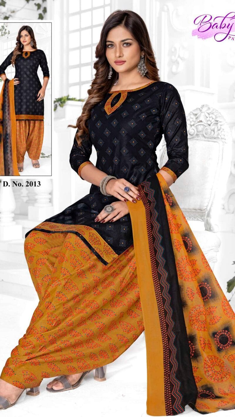 Baby Patiyala Vol 2 Ganesha Wholesale Cotton Dress Material