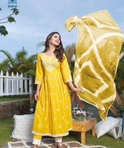 Banno kiana Summer 3 piece Nayra kurti set