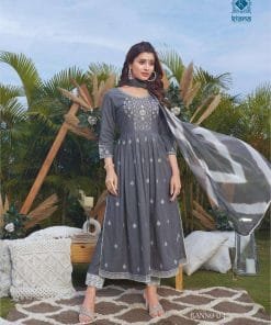 Banno kiana Summer 3 piece Nayra kurti set