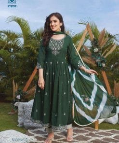 Banno kiana Summer 3 piece Nayra kurti set