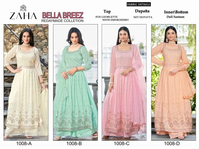 Bella Breez Zaha Pakistani Concept Readymade Collection
